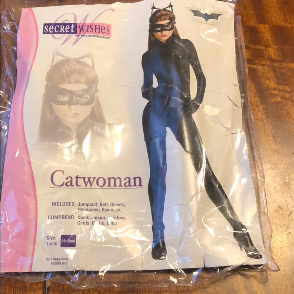 CatWoman Halloween Costume Size M